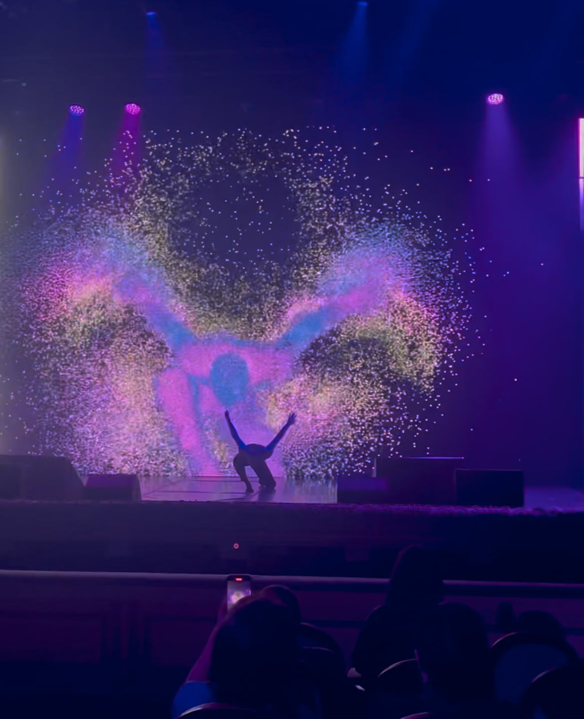 Interactive Choreographic Performance with Real-Time Visuals
