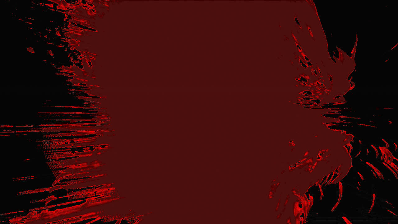 Generative visual still from the Cycle performance