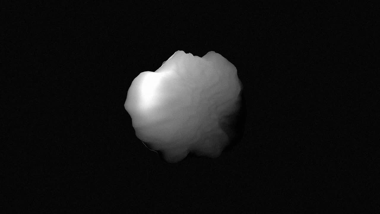 Generative visual still from the Cycle performance