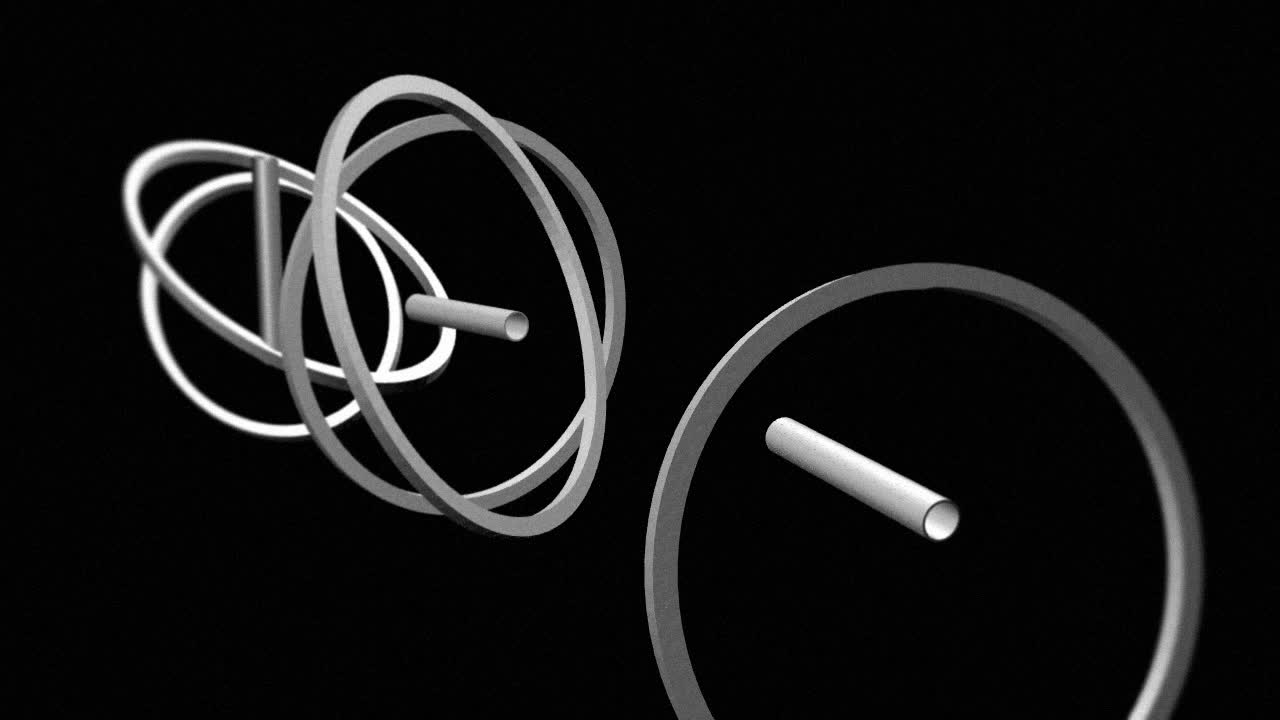 Generative visual still from the Cycle performance