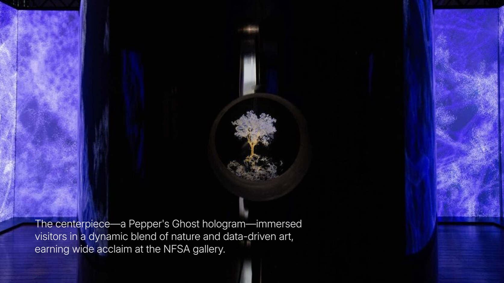 Pepper's ghost effect